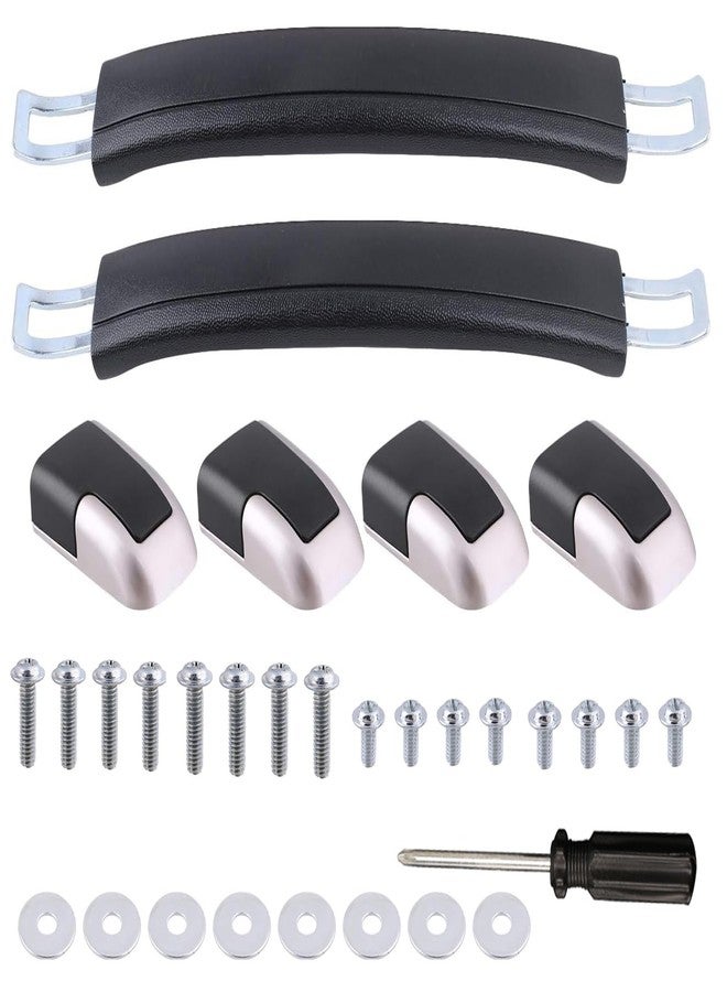 A-xctoe Luggage Replacement Handle Pulls - 8.8 Inches Luggage Handle Suitcase Black Flexible Spare Strap Handle Grip Replacement for Suitcase Luggage Case - Image 1